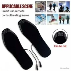 !!! LIVRAISON OFFERTE !!! Semelles Chauffantes T35 à T39 Réf 6904 -Matériel De Pêche 00004 LIVRAISON OFFERTE Semelles chauffantes T35 a T39 ref 6904