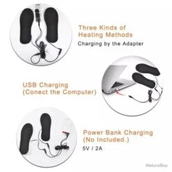 !!! LIVRAISON OFFERTE !!! Semelles Chauffantes T40 à T44 Réf 6905 -Matériel De Pêche 00004 LIVRAISON OFFERTE Semelles chauffantes T40 a T44 ref 6905