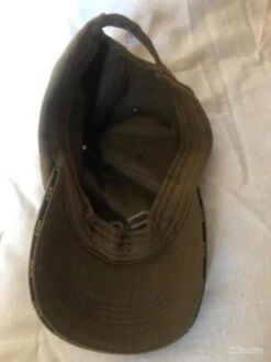 1 Casquette Esp Kaki Pêche -Matériel De Pêche 00004 1 casquette esp kaki peche occasion