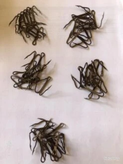 50 Hameçon Double N 2 Réf 9900 Bz Bec De Perroquet Pêche Carnassier Vmc -Matériel De Pêche 00004 50 hamecon double n 2 ref 9900 bz bec de perroquet peche carnassier vmc