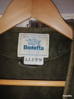 Beau Gilet De Chasse BERETTA En Coton Lourd Excellent état Taille 50 -Matériel De Pêche 00004 Beau gilet de chasse BERETTA en coton lourd excellent etat taille 50
