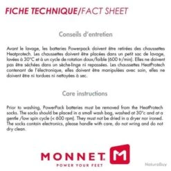 CHAUSSETTES CHAUFFANTES MONNET HEAT PROTECT 3200 41/43 -Matériel De Pêche 00004 CHAUSSETTES CHAUFFANTES MONNET HEAT PROTECT 3200 41 43