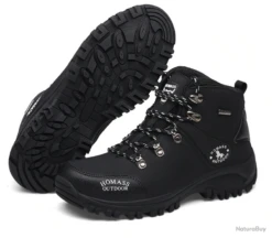 Chaussures Fourrées , Chasse Ou Marche, Noir, Tailles 38 à 44. -Matériel De Pêche 00004 Chaussures fourrees chasse ou marche noir tailles 38 a 44