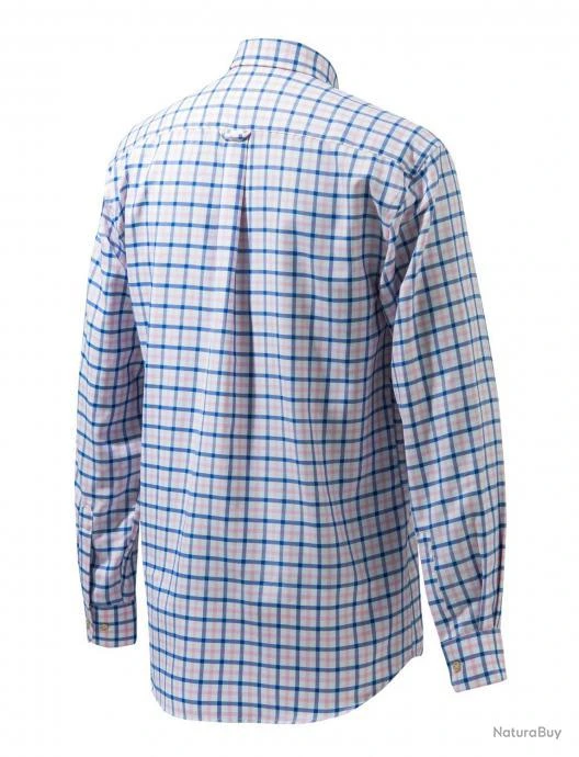 Chemise De Chasse Beretta Classic Blanc Bleu 4 Chemise De Chasse Beretta Classic Blanc Bleu – Image 2