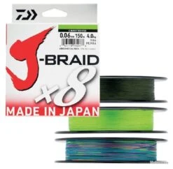 J-Braid X 8 300 M Multicolore Tresse Daiwa Ø 0.20 Mm / PE 2.0 / 13.0 Kg / 29.0 Lbs -Matériel De Pêche 00004 J Braid X 8 300 M Multicolore Tresse Daiwa O 0.20 mm PE 2.0 13.0 Kg 29.0 Lbs