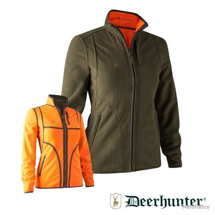 Veste Polaire Contrecollée Lady Pam - Réversible Deerhunter 6 Veste Polaire Contrecollée Lady Pam - Réversible Deerhunter – Image 4