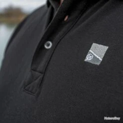Black Polo Preston -Matériel De Pêche 00005 Black Polo Preston M