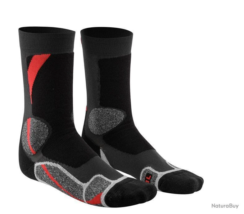 Chaussettes Monnet TREK Expert - CHAUSSETTES TREK EXPERT ROUGE P 41.42 3 Chaussettes Monnet TREK Expert - CHAUSSETTES TREK EXPERT ROUGE P 41.42