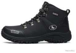 Chaussures Fourrées , Chasse Ou Marche, Noir, Tailles 38 à 44. -Matériel De Pêche 00005 Chaussures fourrees chasse ou marche noir tailles 38 a 44