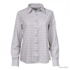 Chemise Femme Carreaux Ocre Percussion Taille 1