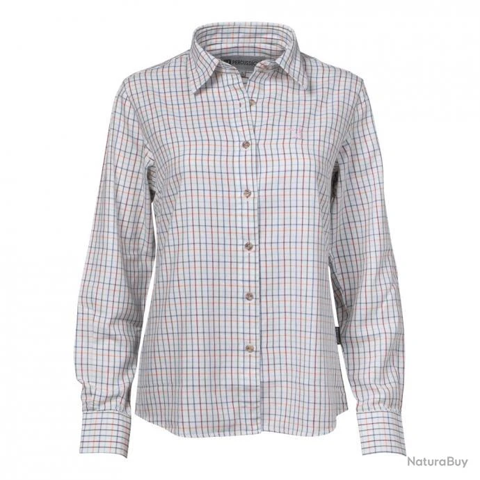 Chemise Femme Carreaux Ocre Percussion Taille 1 3 Chemise Femme Carreaux Ocre Percussion Taille 1