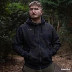 Distortion Camo Zip Hoodie S -Matériel De Pêche 00005 Distortion Camo Zip Hoodie S