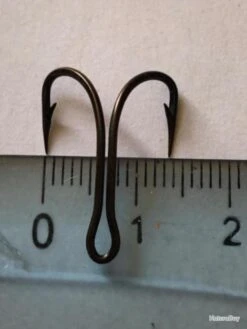 100 Hameçon Double N 4 Idem Réf 9908 Bz Limerick Equerre 90 Degrés Forgé Pêche Carnassier Mustad -Matériel De Pêche 00006 100 hamecon double n 4 idem ref 9908 bz limerick equerre 90 degres forge peche carnassier vmc