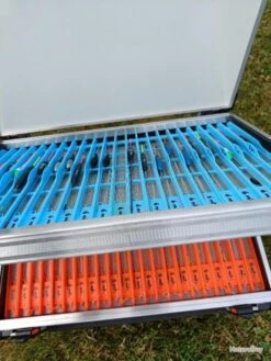 "LOT" Vends Casier/ Tiroirs Pêche Au Coup RIVE (COMPLET) -Matériel De Pêche 00007 LOT Vends casier tiroirs peche au coup RIVE COMPLET
