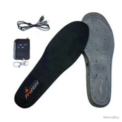Semelles Chauffantes Verney Carron Avec Télécommande - Noir / 45 - 46
