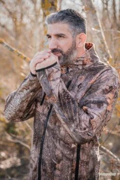 Veste Polaire Réversible Somlys 486 Camo Orange Camo 3DX -Matériel De Pêche 00007 Veste Polaire Reversible Somlys 486 Camo Orange Camo 3DX S