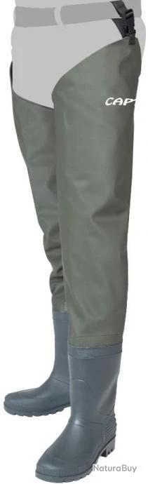 Capture Outdoor, Cuissardes Chasse Pêche "Premium TW", PVC HQ Soudé, Confort, Luxe, 100% étanche, ..