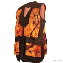 Gilet De Chasse Femme Somlys Summer Camo Blaze