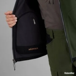 Härkila Veste Kamko Fleece - Grey/Green Harkila XL -Matériel De Pêche 00008 Veste Kamko fleece Grey Green Harkila XL