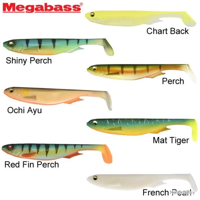Leurre Spark Shad 7 Megabass Red Fin Perch 5 Leurre Spark Shad 7 Megabass Red Fin Perch – Image 3