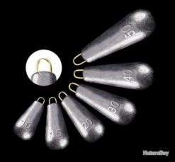 Plomb Pêche Lot De 5 Pièces 50g -Matériel De Pêche 00011 Plomb peche lot de 5 pieces 50g