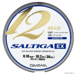 Tresse Daiwa Saltiga 12 Braid Ex - 600 M - 26/100 - 24,8 Kg