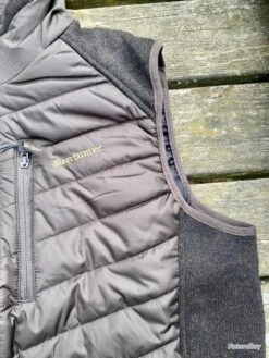 Gilet Doudoune Moor Avec Tricot Marron/prune Deerhunter -Matériel De Pêche 00016 Gilet Doudoune Moor avec tricot marron prune Deerhunter