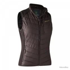 Gilet Rembourré Femme DeerHunter Caroline Marron -Matériel De Pêche 00039 Gilet rembourre Femme DeerHunter Caroline Marron